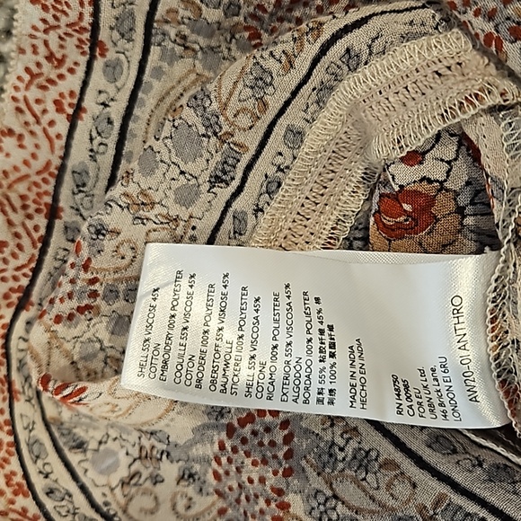 Anthropologie OTHILIA Malia Lace Blouse - Picture 5 of 5